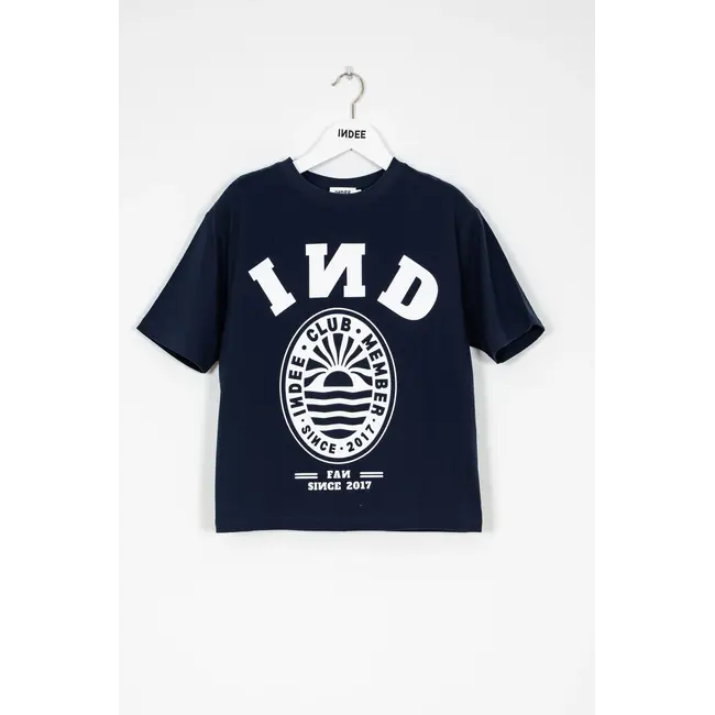 T- Shirt Sienna - Short Sleeve College  T Shirt - Navy -