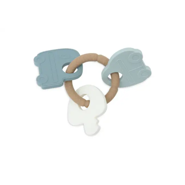 Bijtring Siliconen Sleutelbos  OnThe Go