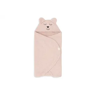 Jollein Wikkeldeken  Bunny  Boucle - Wild rose