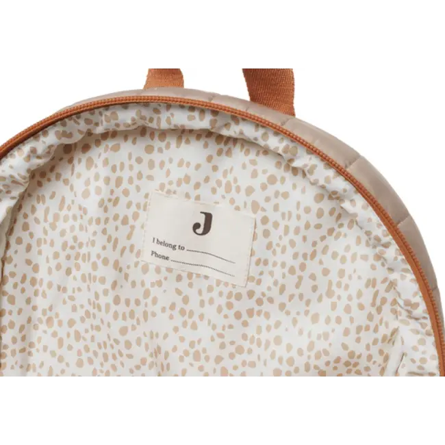 Rugtasje Puffed - Biscuit