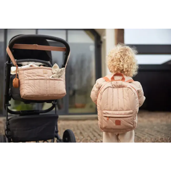 Rugtasje Puffed - Biscuit