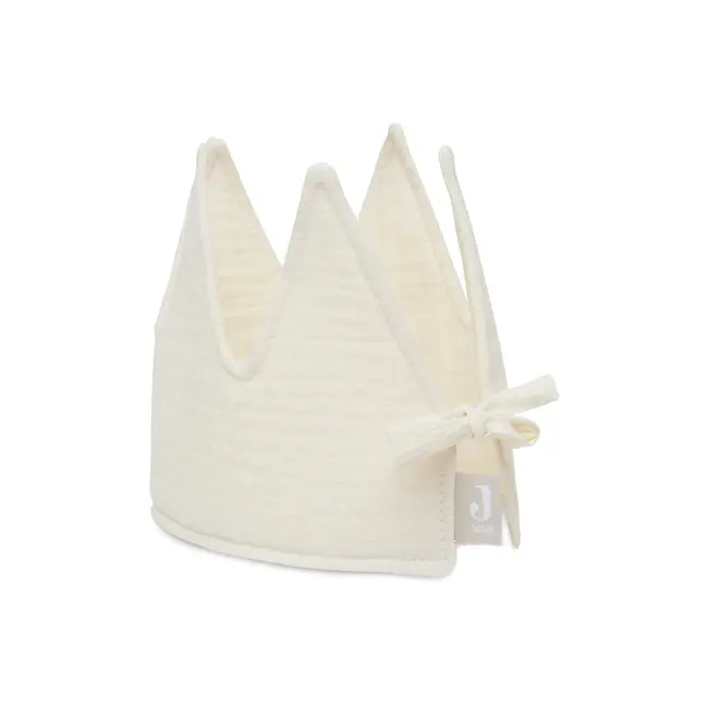 Birthday crown 12x35cm Party Collection - Biscuit