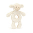 Bashful Lamb Ring Rattle -