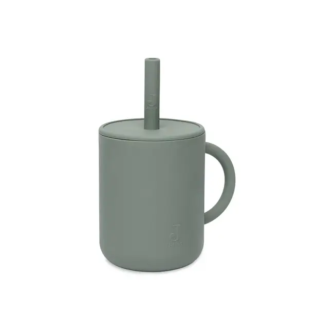 Drinkbeker Sillicone Ash Green