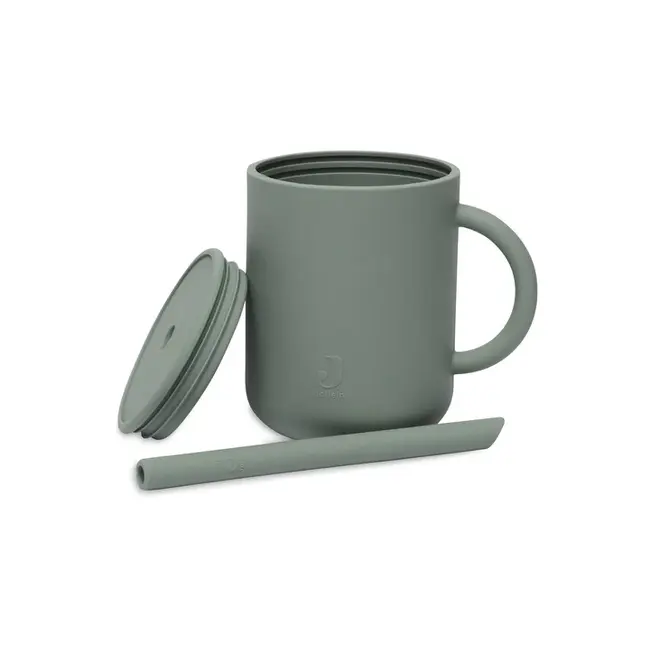 Drinkbeker Sillicone Ash Green