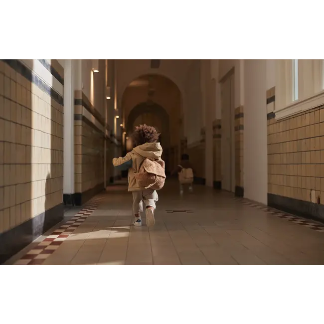 Rugtasje Boucle Biscuit