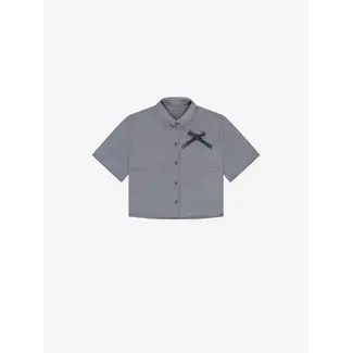 Nik&Nik Polly Blouse 2023 Off White/Royal Blue