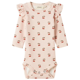 Lil'Atelier NBFLAVO EVE LS Slim Body Silver Peony