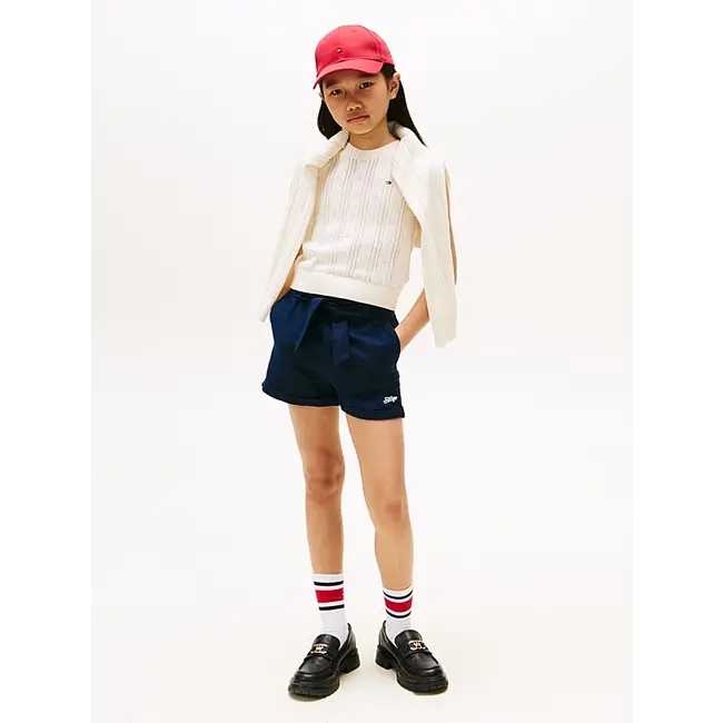 POINTELLE VEST SLVLS, Z00 Ivory Petal