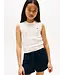 POINTELLE VEST SLVLS, Z00 Ivory Petal