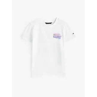 Tommy Hilfiger GRAFITTI RAISED PRIN, YBR White