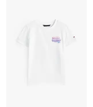 Tommy Hilfiger GRAFITTI RAISED PRIN, YBR White