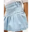 DENIM PLEATED SKIRT, 1AA Drapeylight