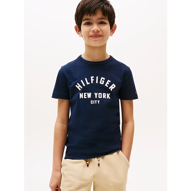 CURVED HILFIGER GRAP, C1G Dark Night Navy