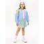 REVERSIBLE VARSITY B, C14 Cloudy Blue/Light Pink
