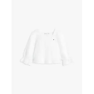 Tommy Hilfiger BRODERIE ANGLAISE BL, YBR White