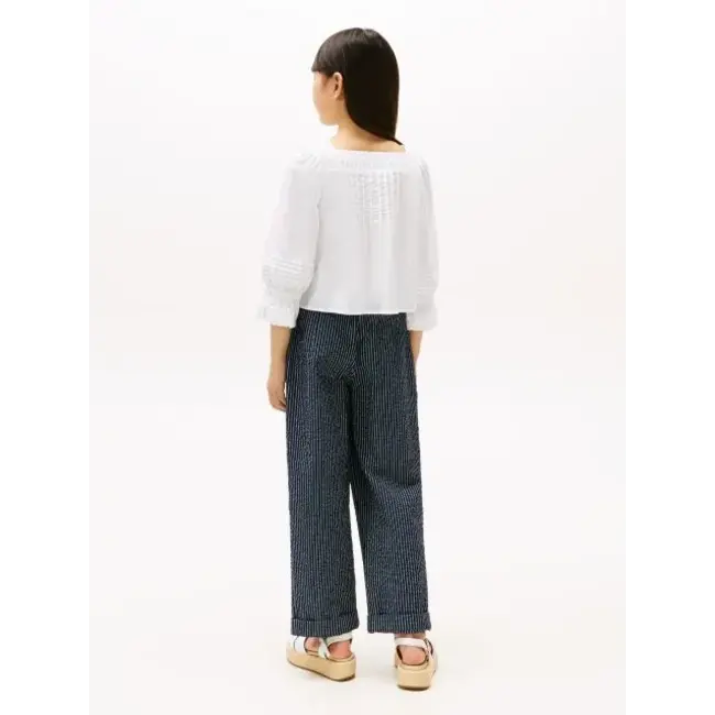 BRODERIE ANGLAISE BL, YBR White