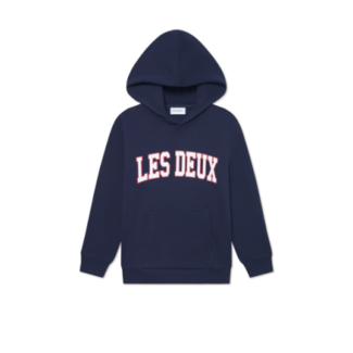 Les Deux Aidan Hoodie  460 Dark Navy