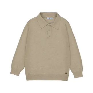 Mayoral L/s knit polo                 26 Chai