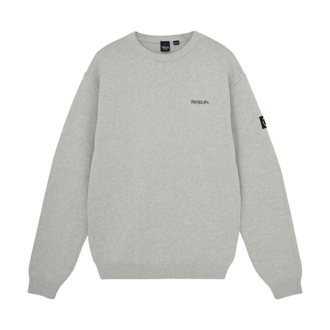 Loose fit Knitwear Crewneck  Grey 1225 Fresh Grey Melange