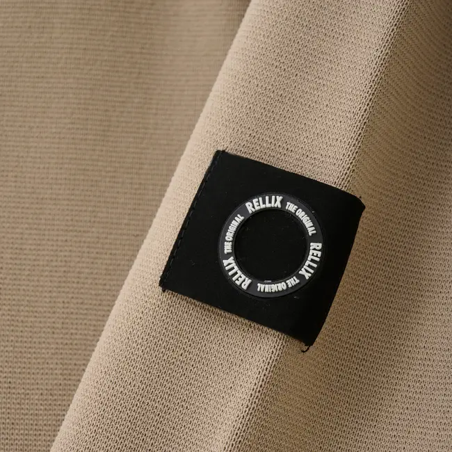 Knitwear Zip Collar  Brown 2512 Weathered Teak