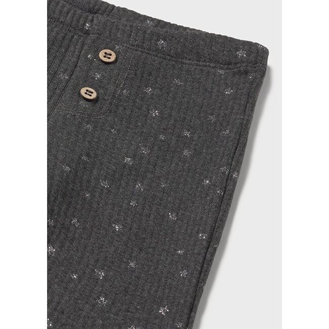 Ribbed flare legging          84 H. Lead