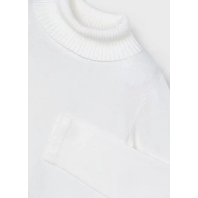 Basic knitting turtleneck     28 Natural