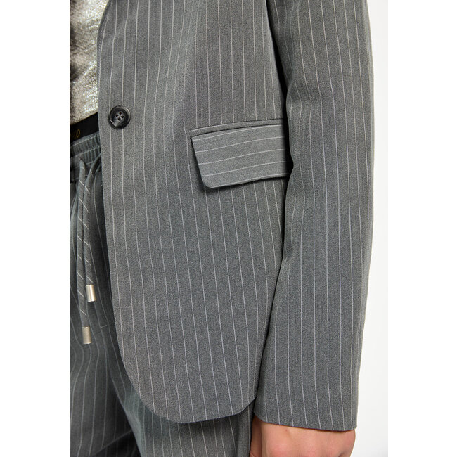 AMANDA PINSTRIPE  VIS 350 G VIS 350  193901DARKGREY