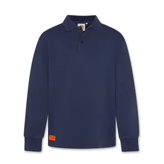 AO76 alfie polo logo 000760 - indigo