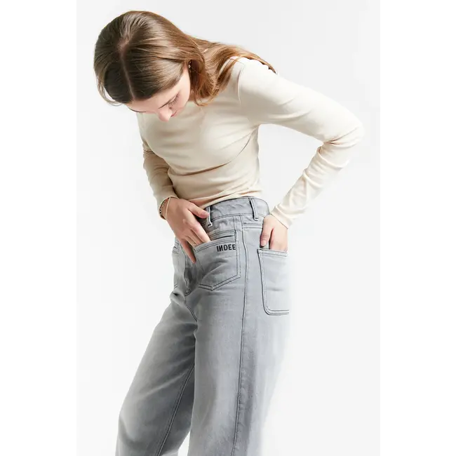 TROUSERS TAXI LIGHT GREY