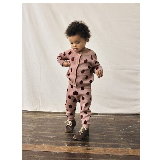 NBMLulio Knit pant Lil/Misty Rose