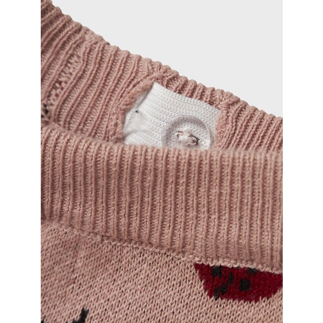 NBMLulio Knit pant Lil/Misty Rose