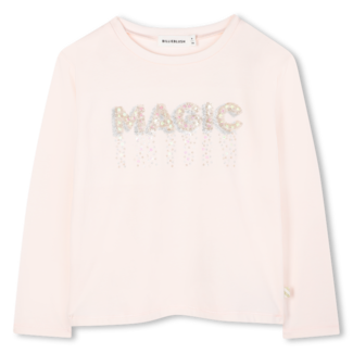 BILLIEBLUSH TEE-SHIRT T-SHIRT ROZE MOED