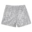 SHORT, BERMUDA SHORT ZILVEREN LAME