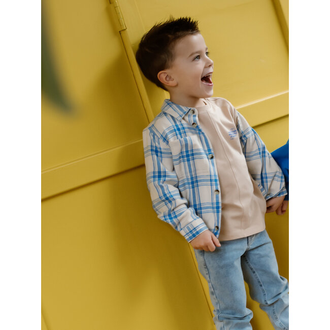 T-shirt Print Sand 2227 Latte Sand