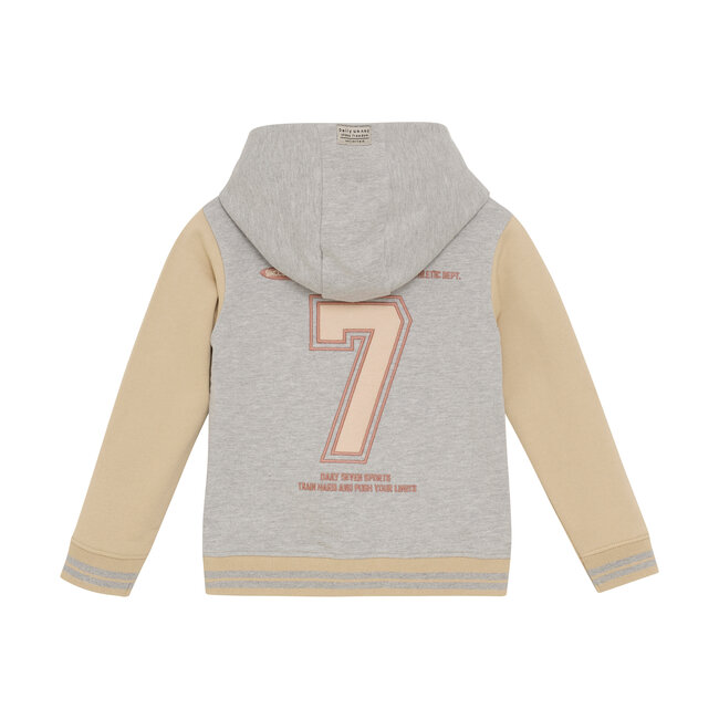 Hoodie Zipperjacket Grey 1220 Medium Grey Melange