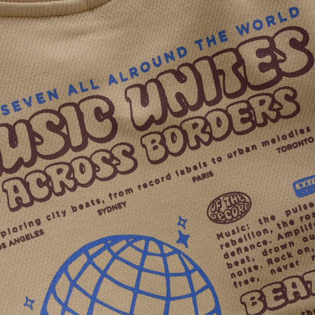 Oversized Sweater Music Sand 2227 Latte Sand