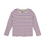 DAILY7 T-shirt Longsleeve Stripe Purple 6817 Daybreak