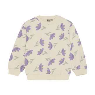 DAILY7 Sweater Flowers White 1700 Off White