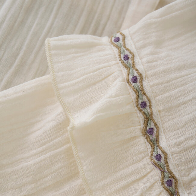 Shirt Longsleeve Ruffle White 1700 Off White