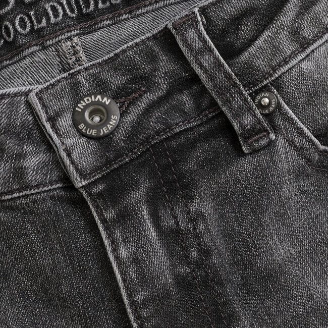 2656 Wide Loose Fit Grey Jeans Grey 1174 Dark Grey Denim