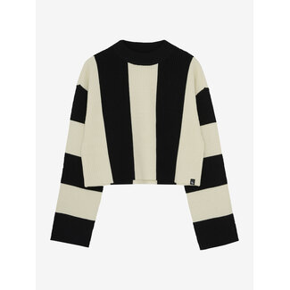 Indian Blue Jeans Knitwear Stripe Black 1999 Black