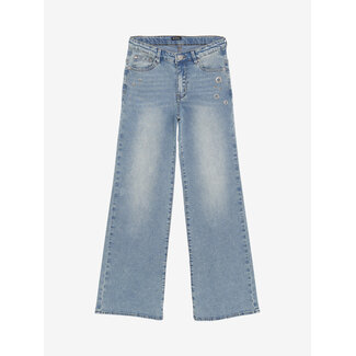 Indian Blue Jeans Wide Fit Eyelets Blue 7151 Medium Denim