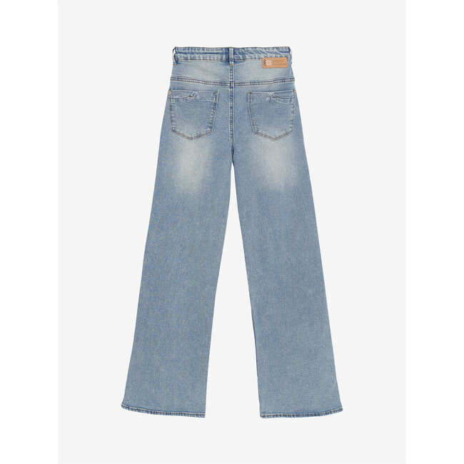 Wide Fit Eyelets Blue 7151 Medium Denim