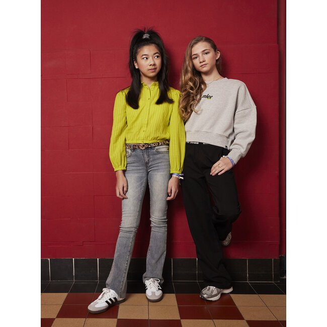 Flared Fit Medium Denim  Blue 7151 Medium Denim