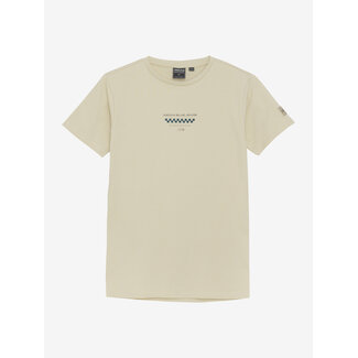 Indian Blue Jeans T-Shirt Chest Print  Sand 2020 Sandshell