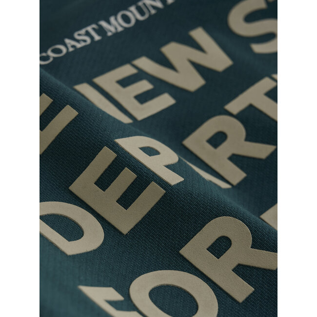 Loose fit Sweat Backprint Green 9523 Gulf Coast