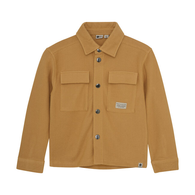 Shirtjacket Structure Brown 3011 Light Chestnut
