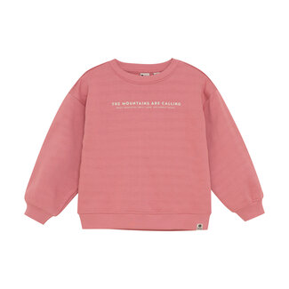 DAILY7 Oversized Sweater Backprint Red 4011 Coral Clay