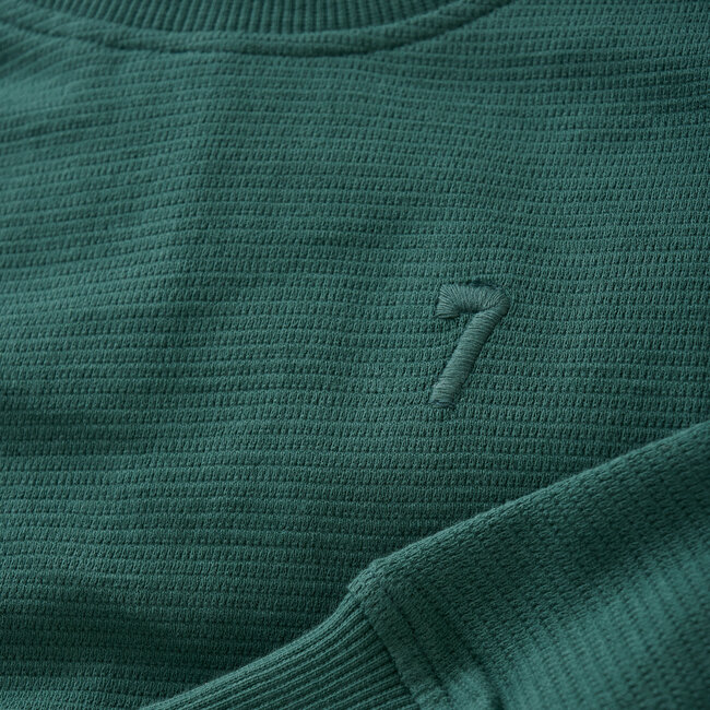 T-shirt Longsleeve Logo Blue 9030 Blue Spruce